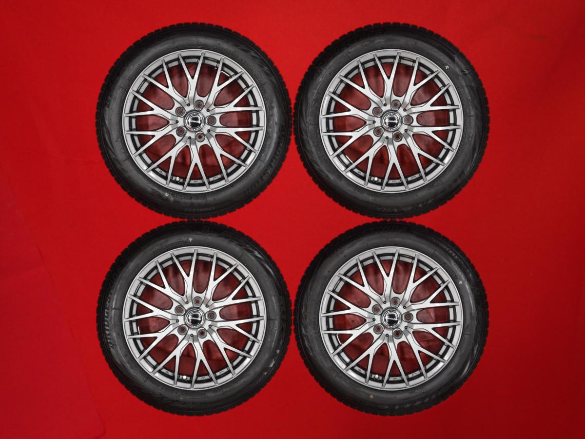 ブリヂストン ブリザック VRX2 BRIDGESTONE BLIZZAK VRX2 195/60R17 90Q 10Wスポークタイプ 1P 7Jx17 +45 5/114.3 ガンメタ系 プリウス