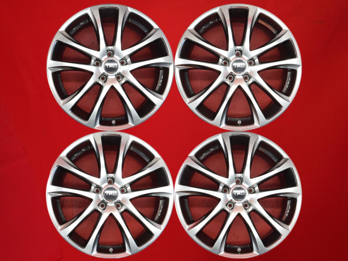 TRD TF5 8Jx19 +40 5/114.3 ガンメタ系 カローラ クロス セルシオ クラウン ロイヤル RAV4 ヴェルファイア カムリ クラウン アスリート ハリアー アルファード クラウン マークX