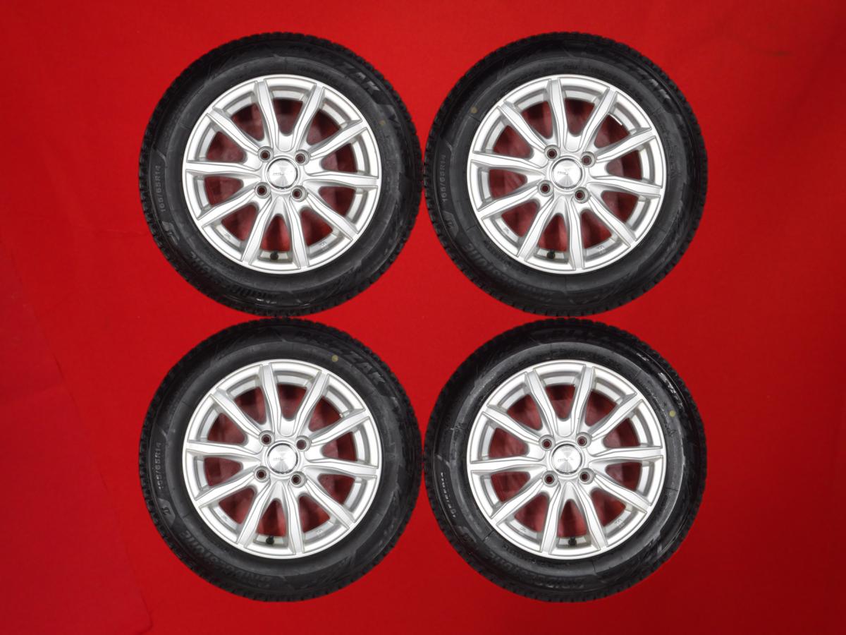 ブリヂストン ブリザック VRX3 BRIDGESTONE BLIZZAK VRX3 165/65R14 79Q 10スポークタイプ 1P 5.5Jx14 +38 4/100 シルバー(銀色)系 ブーン トール ルーミー パッソ タンク デリカ D:2 ジャスティ ソリオ