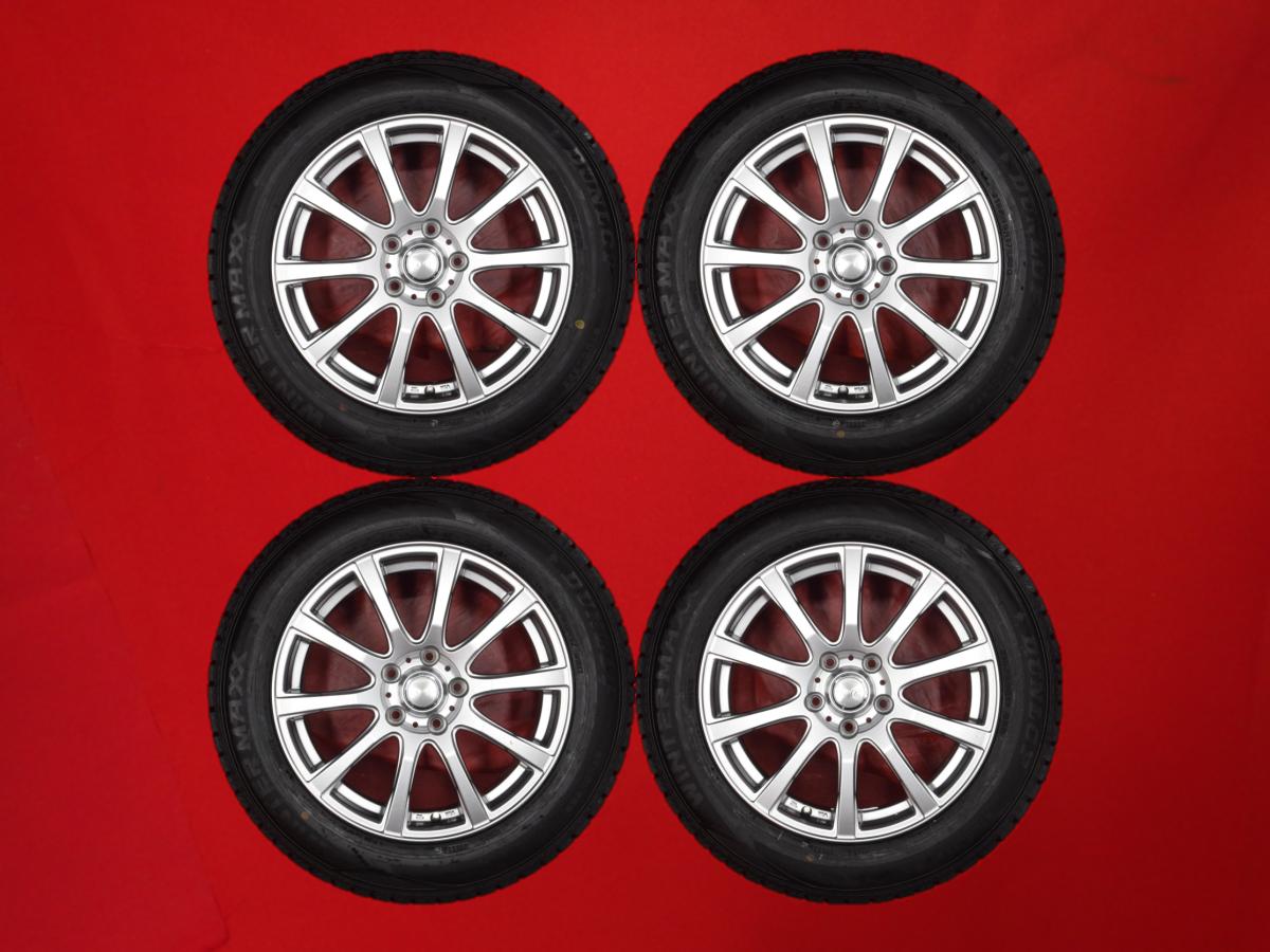 ダンロップ ウィンターマックス 02 WM02 DUNLOP WINTER MAXX 02 WM02 215/60R17 96Q 10スポークタイプ 1P 7Jx17 +54 5/114.3 ガンメタ系 ビーゴ エリシオン プレステージ クロスロード MPV エルグランド オデッセイ エリシオン ラッシュ CR-V 42,900円