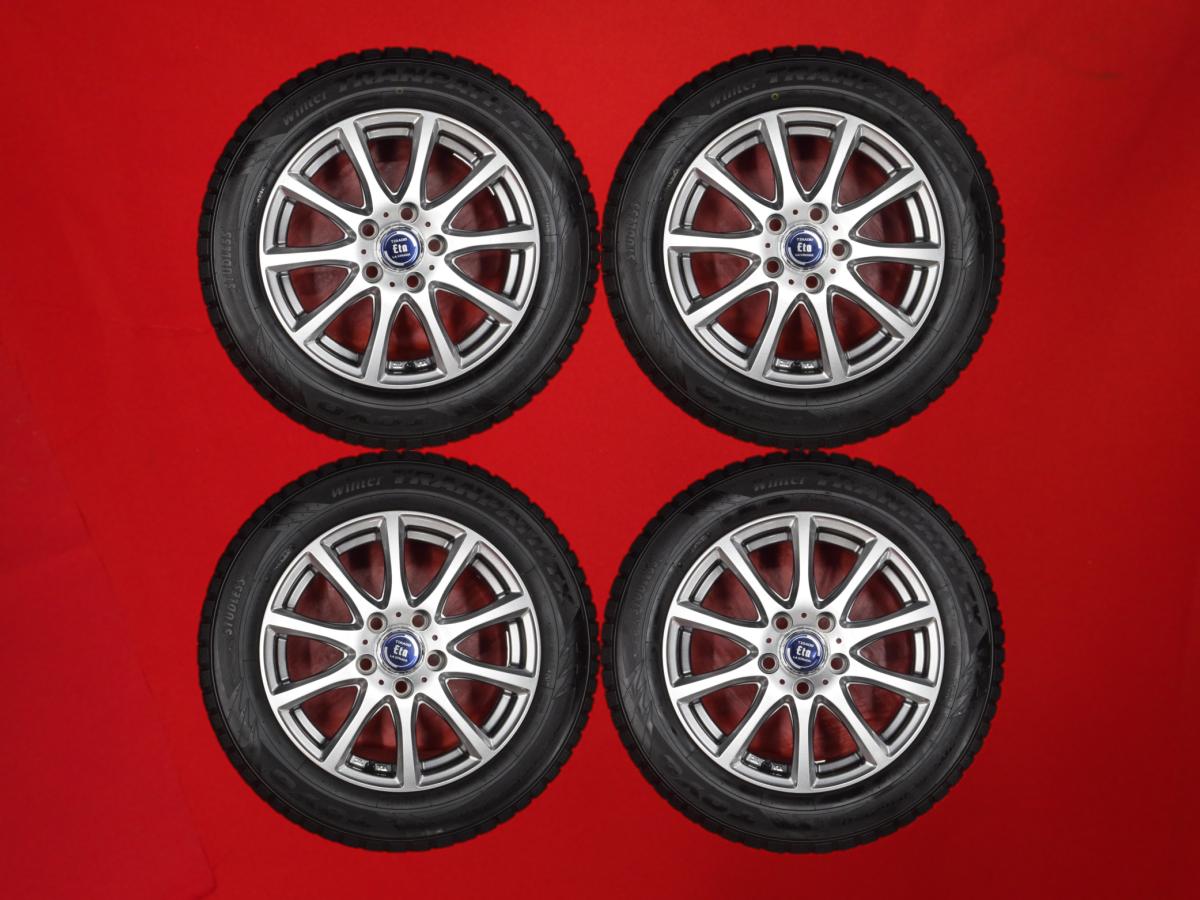 トーヨー ウィンタートランパス TX TOYO WINTER TRANPATH TX 205/60R16 92Q 10スポークタイプ 1P 6.5Jx16 +48 5/114.3 ガンメタ系 ヴォクシー ノア｜中古タイヤ・ホイールの太平タイヤ