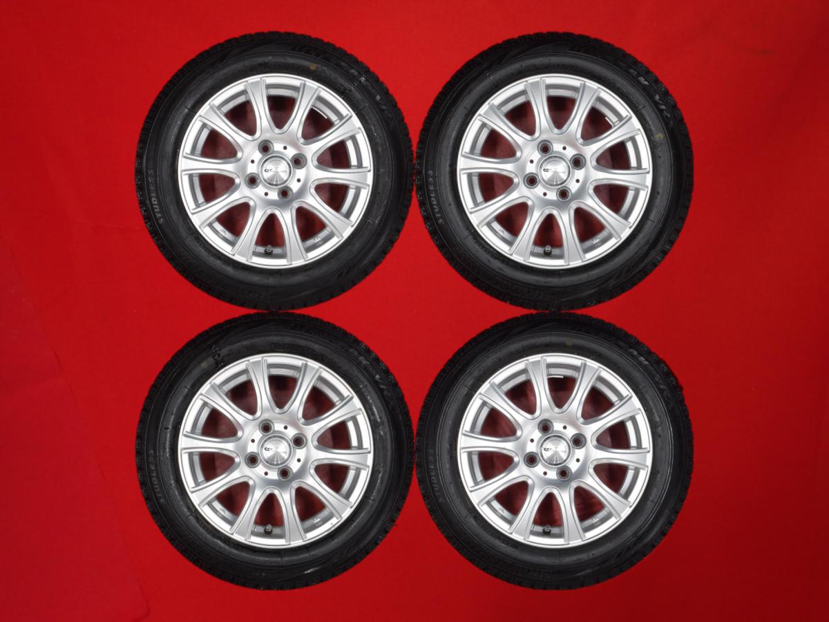 ブリヂストン ブリザック VRX BRIDGESTONE BLIZZAK VRX 165/65R14 79Q 10スポークタイプ 1P 5.5Jx14 +38 4/100 シルバー(銀色)系 ルーミー タンク インサイト ブーン トール デリカ D:2 ジャスティ ソリオ パッソ