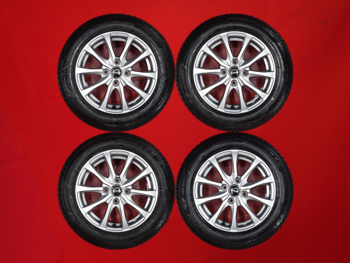 ブリヂストン ブリザック VRX3 BRIDGESTONE BLIZZAK VRX3 165/65R14 79Q 10スポークタイプ 1P 5.5Jx14 +38 4/100 ガンメタ系 パッソ トール ブーン ジャスティ デリカ D:2 ソリオ タンク ルーミー|中古タイヤ・ホイールの太平タイヤ