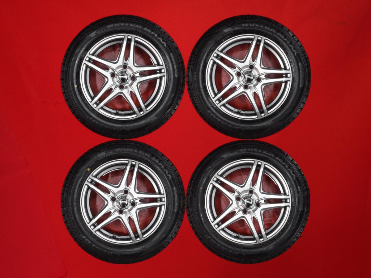 ダンロップ ウィンターマックス 02 WM02 DUNLOP WINTER MAXX 02 WM02 185/65R15 88Q 5Wスポークタイプ 1P 5.5Jx15 +50 4/100 ガンメタ系 フリード ハイブリッド フリード スパイク ハイブリッド フリード スパイク フリード|中古タイヤ・ホイールの太平タイヤ
