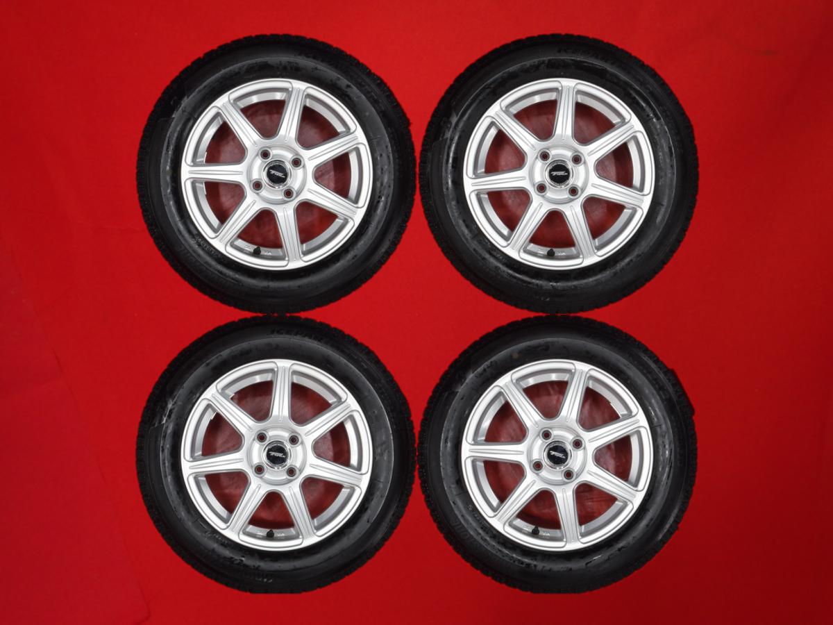ブリヂストン アイスパートナー2 BRIDGESTONE ICEPARTNER2 185/65R15 88Q 7スポークタイプ 1P 5.5Jx15 +42 4/100 シルバー(銀色)系 ノート フリード ティーダ ラティオ ティーダ カローラ アクシオ サニー マツダ2 デミオ カローラ フィールダー ウイングロード ブルーバ｜中古タイヤ・ホイールの太平タイヤ
