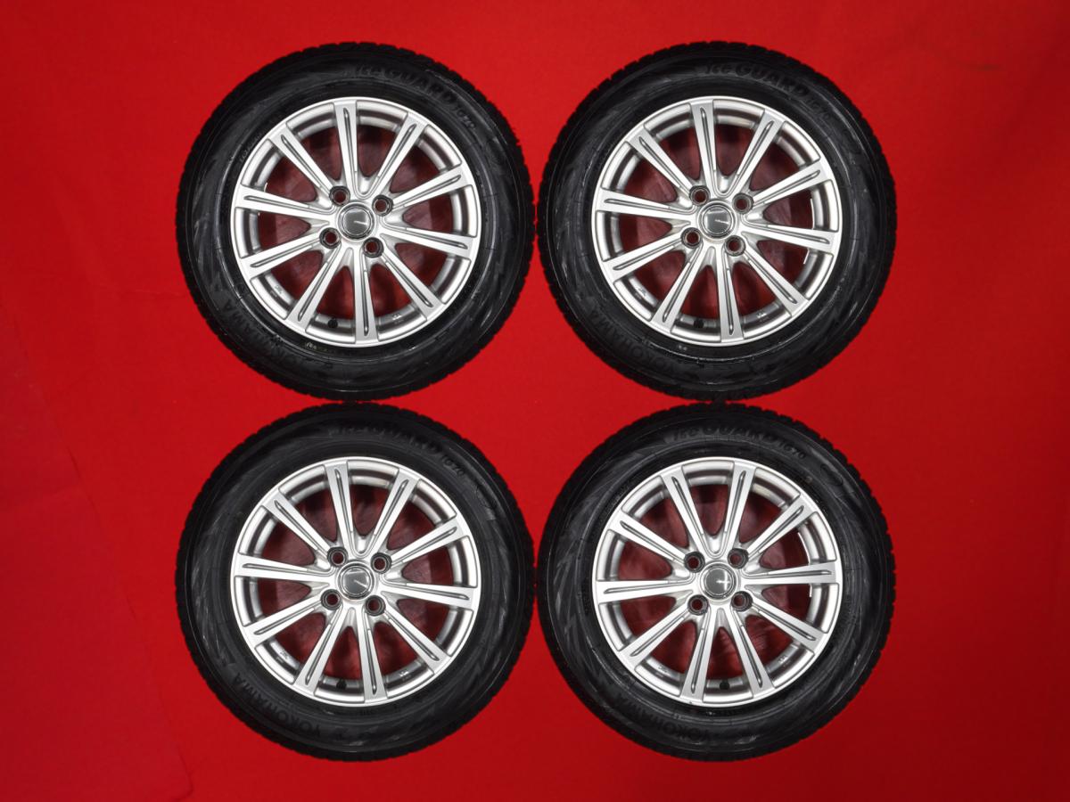 ヨコハマ アイスガード 7 iG70 YOKOHAMA iceGUARD 7 iG70 175/65R15 88Q 10スポークタイプ 1P 5.5Jx15 +42 4/100 シルバー(銀色)系 カローラ アクシオ カローラ iQ アクア カローラ フィールダー ヴィッツ|中古タイヤ・ホイールの太平タイヤ