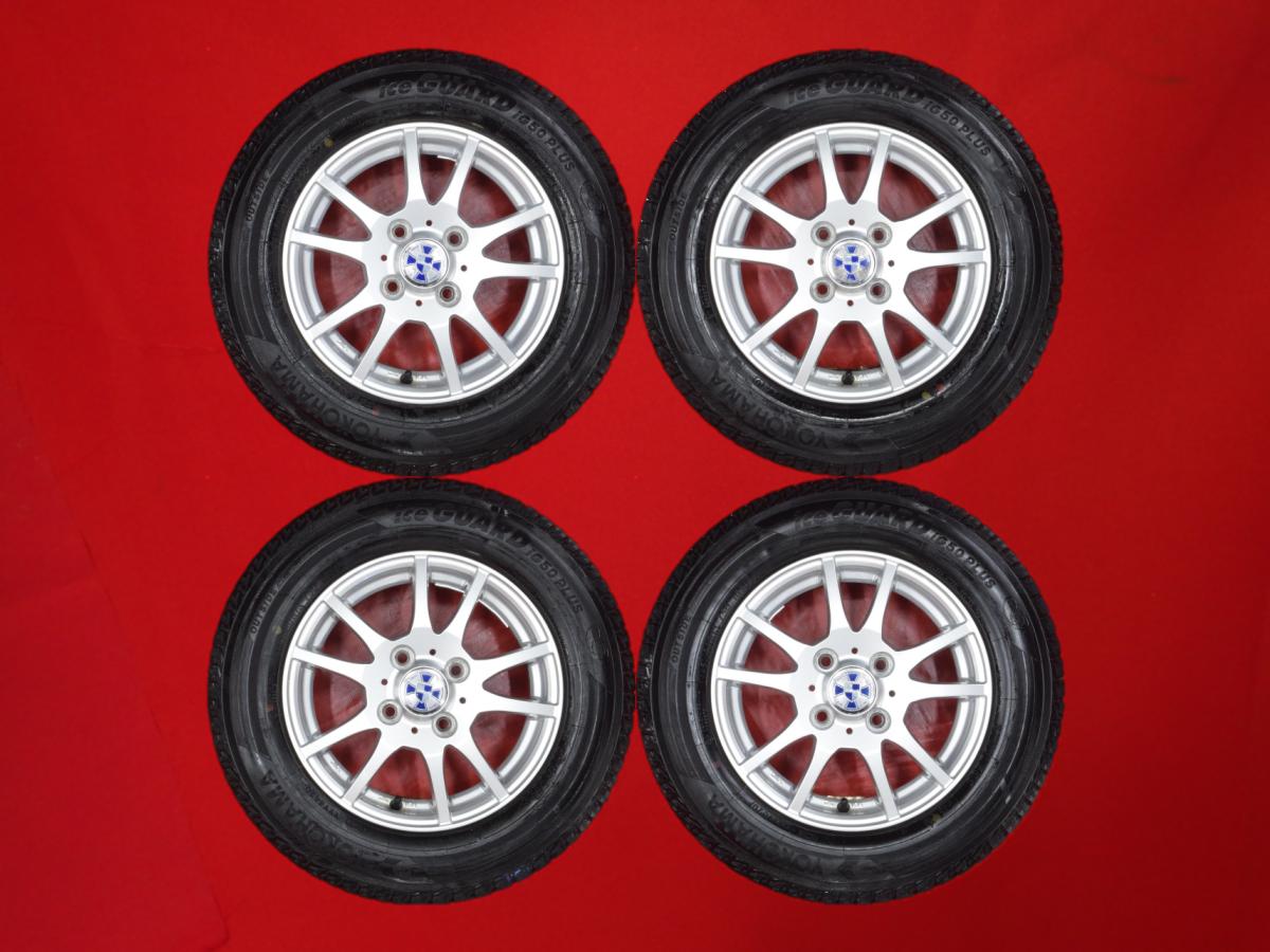 ヨコハマ アイスガード 5 プラス iG50 YOKOHAMA iceGUARD 5 PLUS iG50 145/80R13 75Q 5Wスポークタイプ 1P 4Jx13 +42 4/100 シルバー(銀色)系 AZ-ワゴン エヌボックス キャロル プレオ バン アルト ラパン ムーヴ コンテ アルト ラパン ショコラ ピクシス エポック タント