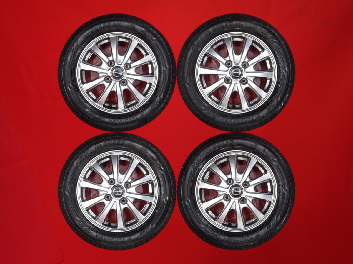 ヨコハマ アイスガード 6 iG60 YOKOHAMA iceGUARD 6 iG60 155/65R13 73Q 10スポークタイプ 1P 4Jx13 +43 4/100 ガンメタ系 ミラ ゼスト スパーク エッセ パレット SW パレット ミニカ モコ プレオ アルト バン オッティ トッポ フレアワゴン ムーヴ ワゴンR キャロル プレオ|中古タイヤ・ホイールの太平タイヤ