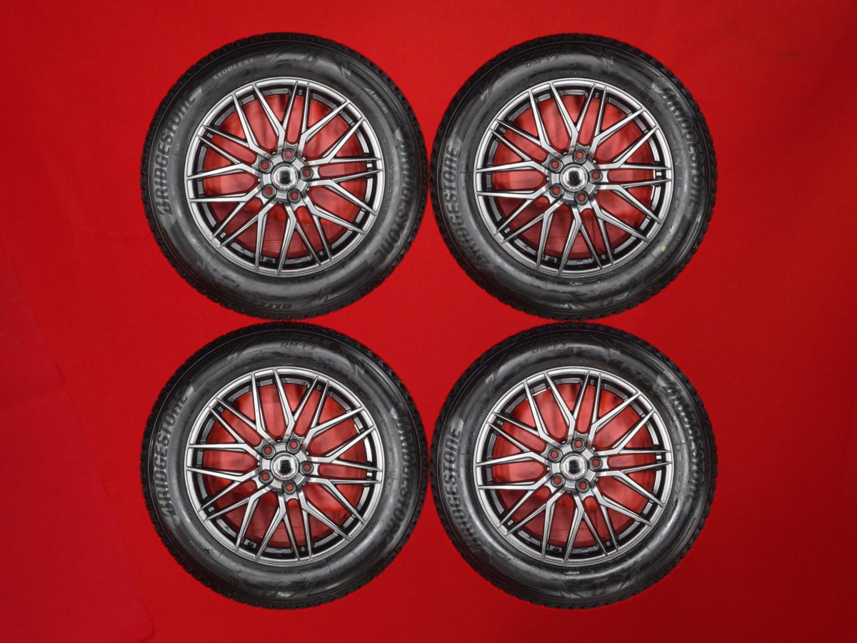 ブリヂストン ブリザック DM-V3 BRIDGESTONE BLIZZAK DM-V3 235/60R18 107Q 10Wスポークタイプ 1P 7.5Jx18 +38 5/114.3 ガンメタ系 CX-60 RX270 CX-7 エクストレイル CX-80 アウトランダー PHEV RX 450h ムラーノ RX350