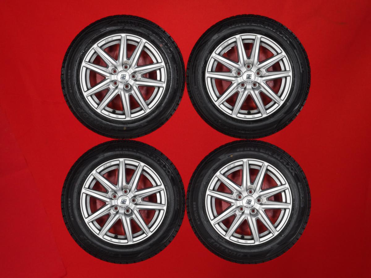 ダンロップ ウィンターマックス 02 WM02 DUNLOP WINTER MAXX 02 WM02 185/65R15 88Q 5Wスポークタイプ 1P 6Jx15 +45 5/100 ガンメタ系 インプレッサ シエンタ プリウス アリオン オーパ プレミオ｜中古タイヤ・ホイールの太平タイヤ