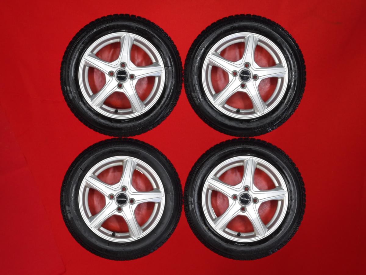 ブリヂストン アイスパートナー2 BRIDGESTONE ICEPARTNER2 185/60R15 84Q 5スポークタイプ 1P 5.5Jx15 +45 4/100 シルバー(銀色)系 スプラッシュ フィット グレイス エリオ セダン インサイト フィット ハイブリッド スイフト カローラ iQ カローラ フィールダー ヴィッツ｜中古タイヤ・ホイールの太平タイヤ