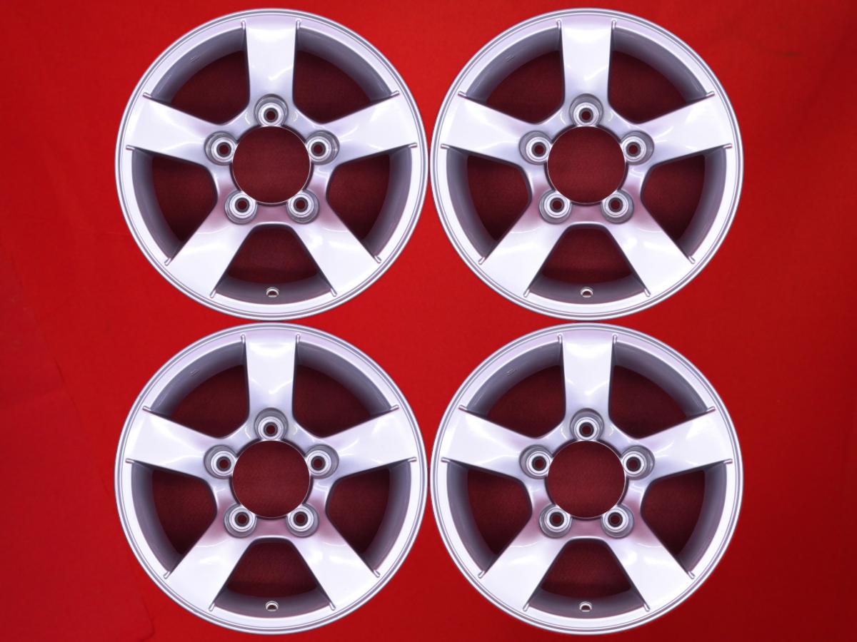 ジムニー シエラ純正 5.5Jx15 +5 5/139.7 シルバー(銀色)系 ジムニー シエラ ジムニー ノマド 38,610円