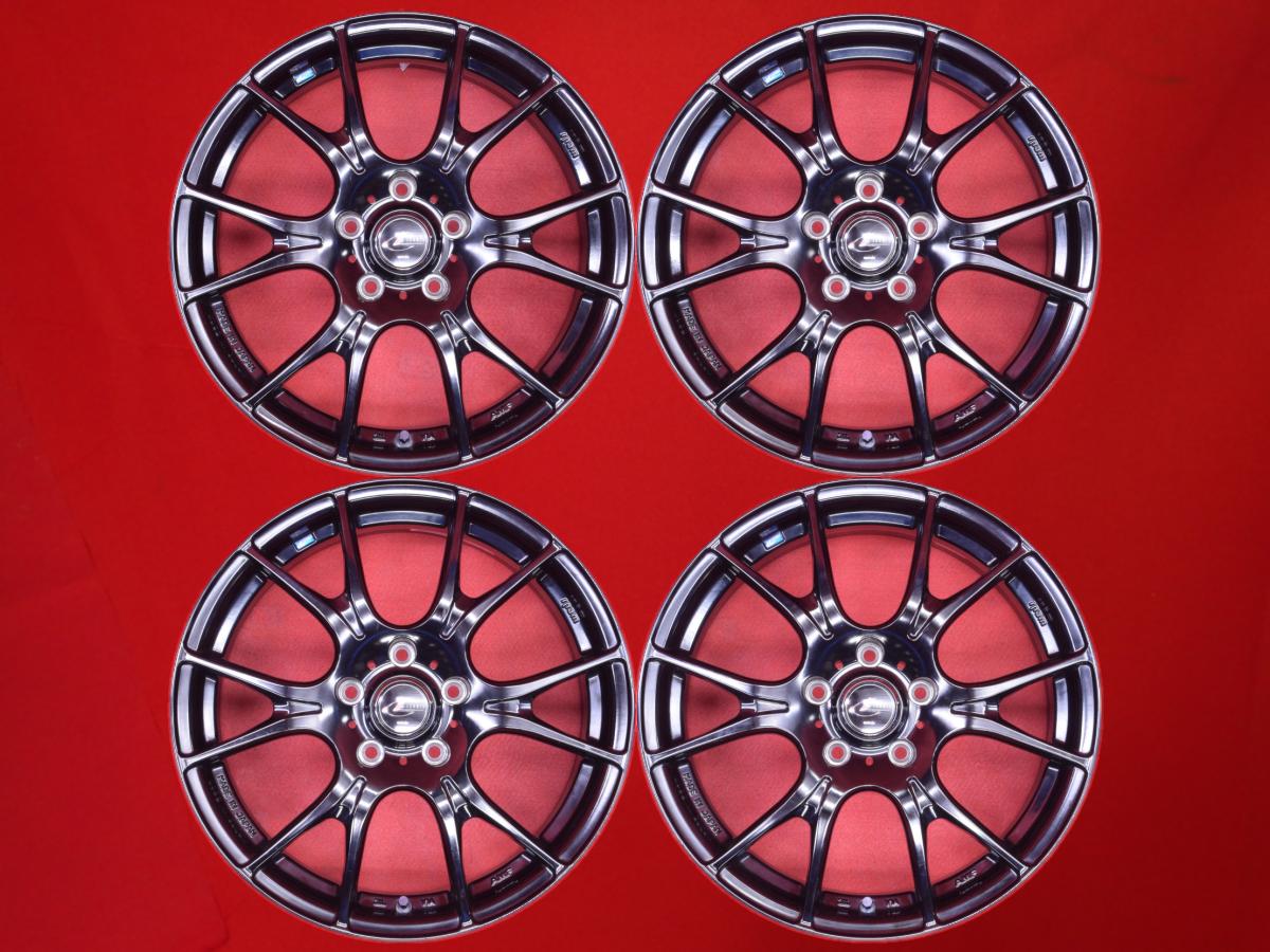 レオニス NAVIA 02 (ナヴィア ゼロツー) 7Jx17 +42 5/114.3 ブラック(黒色)系 ZR-V カローラ クロス CR-Z プリウス ジェイド WR-V CX-5 リーフ スイフトスポーツ カムリ セレナ リーフ e+|中古タイヤ・ホイールの太平タイヤ
