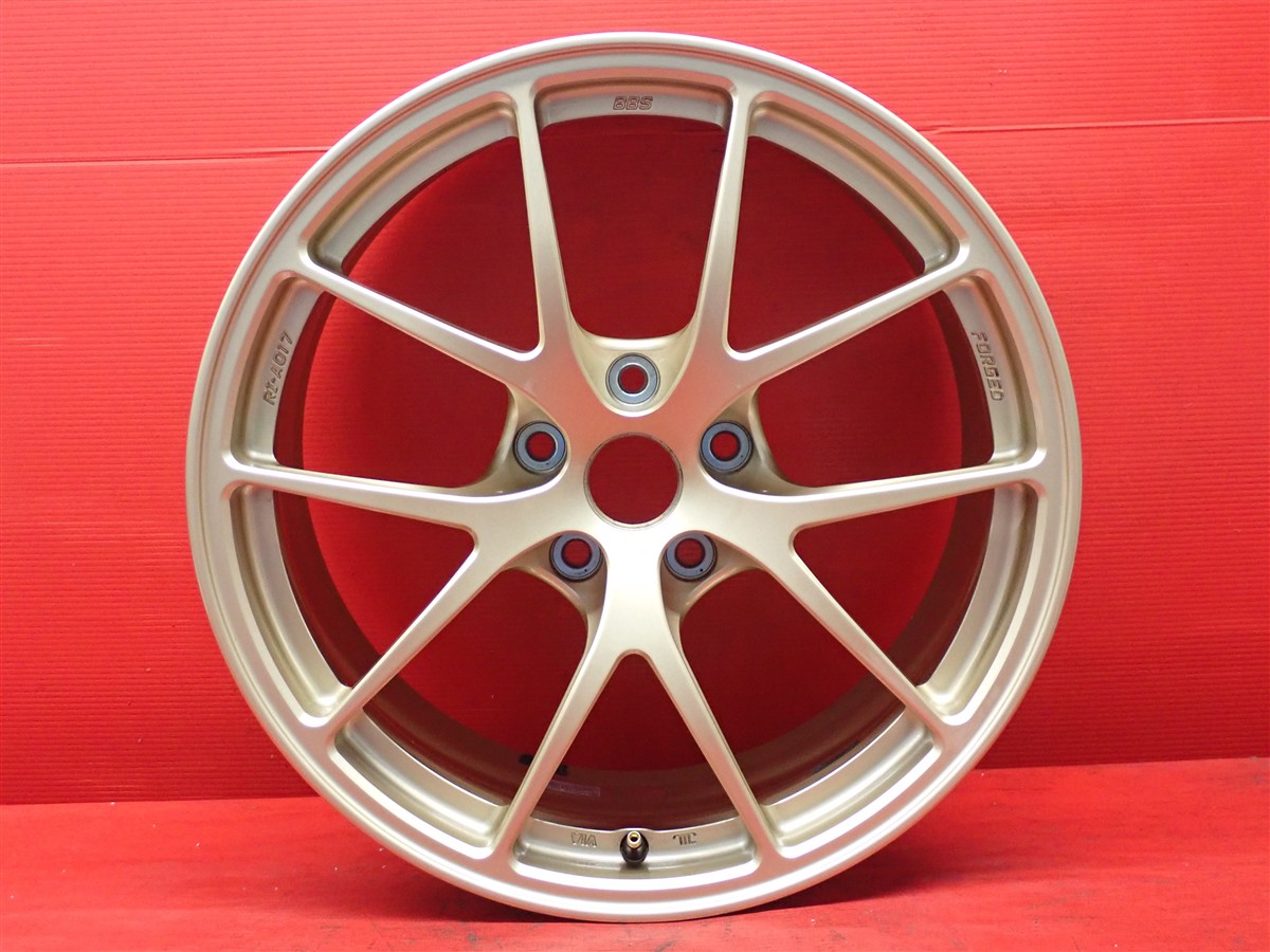 BBS RI-A 8.5Jx18 +35 5/114.3 ゴールド(金色)系｜中古タイヤ・ホイールの太平タイヤ