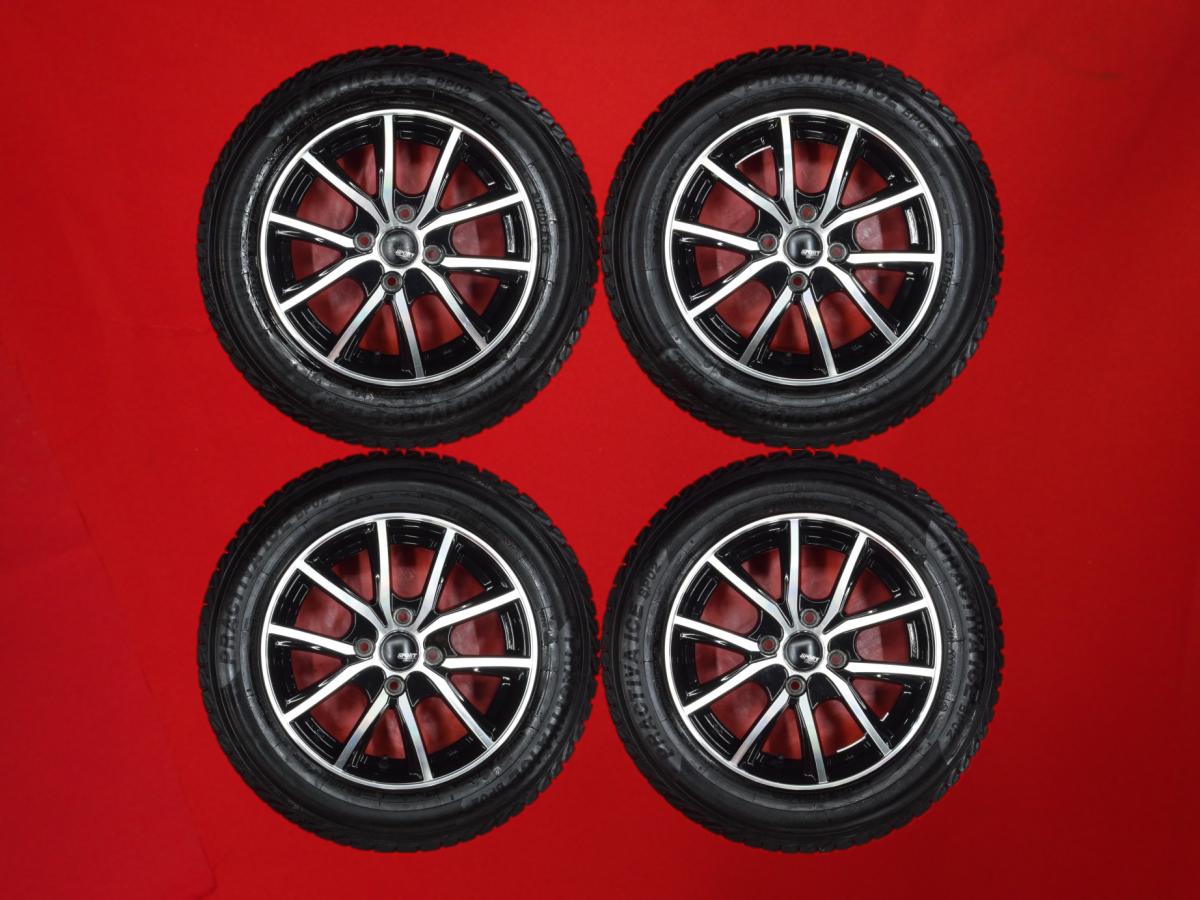 ヨコハマ プラクティバ アイス BP02 YOKOHAMA PRACTIVA ICE BP02 175/65R14 82Q 5Wスポークタイプ 1P 5.5Jx14 +43 4/100 ブラックポリッシュ(ブラック&ポリッシュ) フィット フィット アリア ラウム プラッツ パッソ セッテ ブーン ルミナス ファンカーゴ サクシード カロー｜中古タイヤ・ホイールの太平タイヤ 26,950円