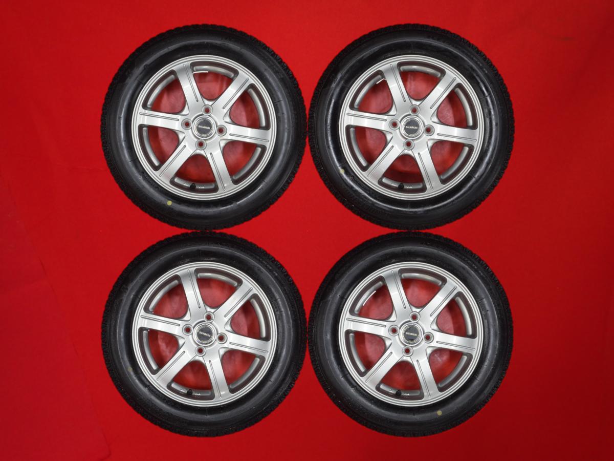 ブリヂストン アイスパートナー2 BRIDGESTONE ICEPARTNER2 185/60R15 84Q 6スポークタイプ 1P 5.5Jx15 +52 4/100 ガンメタ系 フィット スプラッシュ インサイト｜中古タイヤ・ホイールの太平タイヤ 26,928円