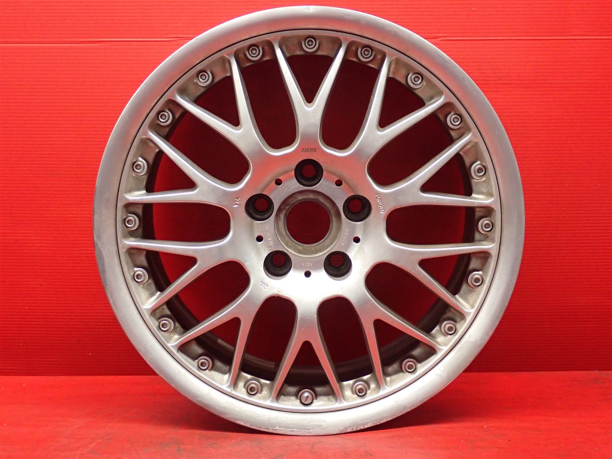 BBS RTII OPEN 8Jx17 +38 5/114.3 シルバー(銀色)系|中古タイヤ・ホイールの太平タイヤ