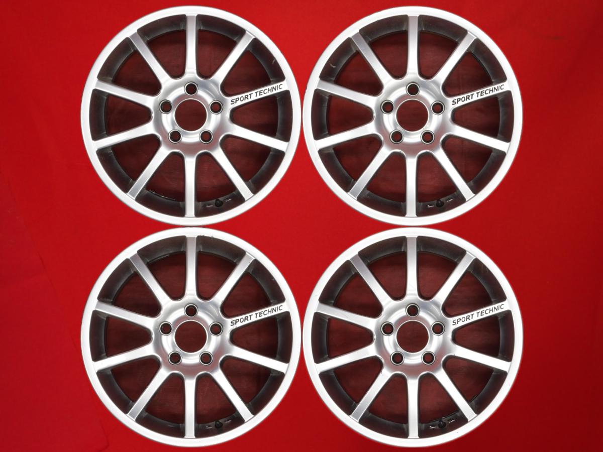 SPORT TECHNIC(スポーツテクニック) MONO10 VISION(ヴィジョン) 6.5Jx16 +48 5/108 シルバー(銀色)系｜中古タイヤ・ホイールの太平タイヤ