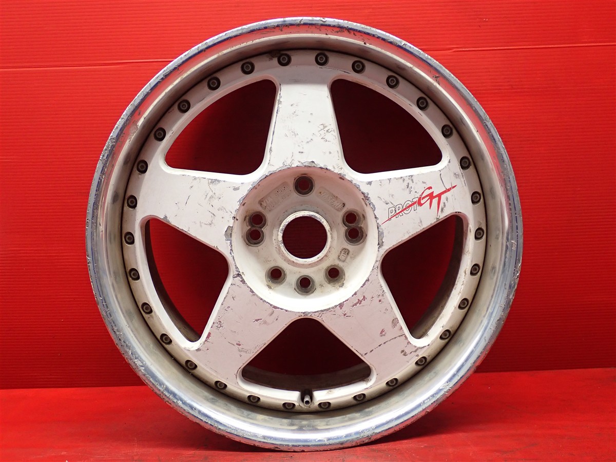 HASEMI SPORT(ハセミスポーツ) プロトGT 8Jx17 +37 4 5/114.3 ポリッシュ系 ホワイト(白色)系｜中古タイヤ・ホイールの太平タイヤ