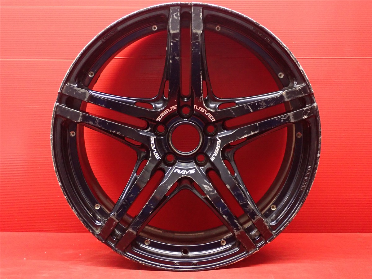VERSUS(ベルサス) VARIANCE(ヴァリエンス)V.V.5.2S 8.5Jx20 +38 5/114.3 ブラック(黒色)系｜中古タイヤ・ホイールの太平タイヤ