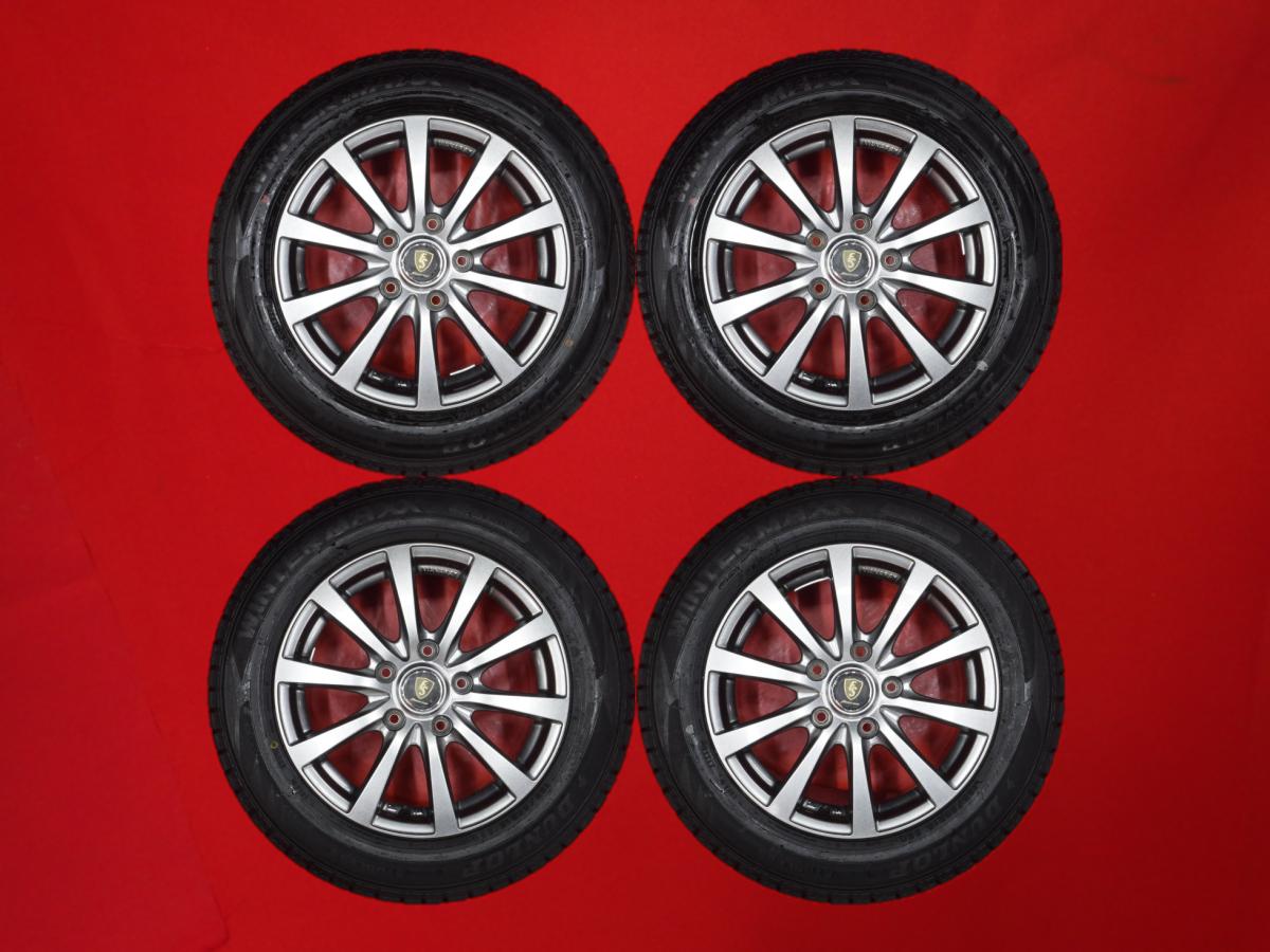 ダンロップ ウィンターマックス 02 WM02 DUNLOP WINTER MAXX 02 WM02 185/65R15 88Q 10スポークタイプ 1P 6Jx15 +50 5/114.3 ガンメタ系 フリード フリードプラス フリード ハイブリッド｜中古タイヤ・ホイールの太平タイヤ