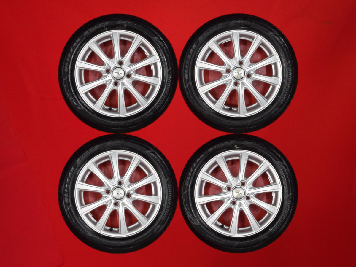 ブリヂストン ブリザック VRX3 BRIDGESTONE BLIZZAK VRX3 165/60R15 77Q 10スポークタイプ 1P 4.5Jx15 +45 4/100 シルバー(銀色)系 ケイ ラピュタ デリカ ミニ ハスラー ピクシス ジョイS ピクシス ジョイF キャスト アクティバ ピクシス ジョイC フレア クロスオーバー デ|中古タイヤ・ホイールの太平タイヤ