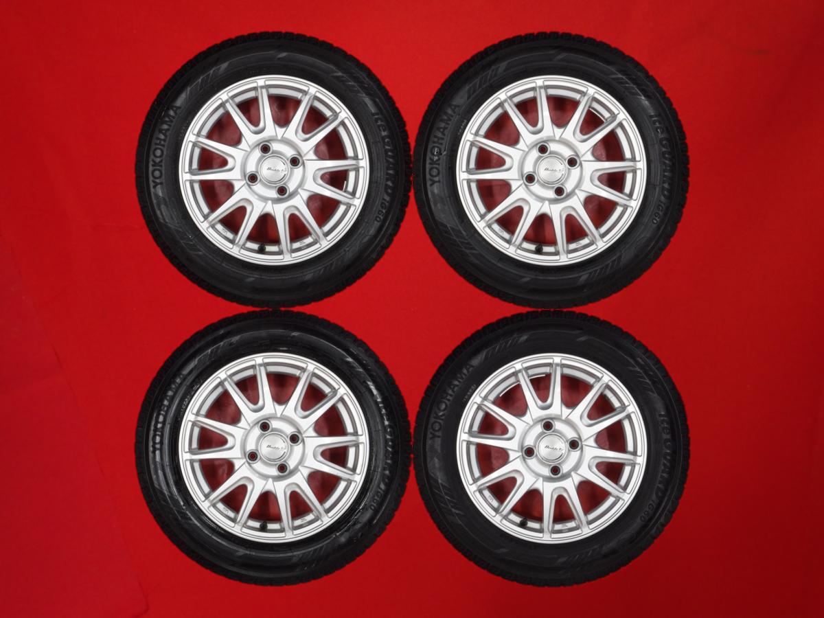 ヨコハマ アイスガード 6 iG60 YOKOHAMA iceGUARD 6 iG60 185/65R15 88Q 6Wスポークタイプ 1P 5.5Jx15 +42 4/100 シルバー(銀色)系 カローラ フィールダー デミオ マツダ2 サニー カローラ アクシオ ティーダ ティーダ ラティオ フリード ノート ブルーバード シルフィ ウイ｜中古タイヤ・ホイールの太平タイヤ