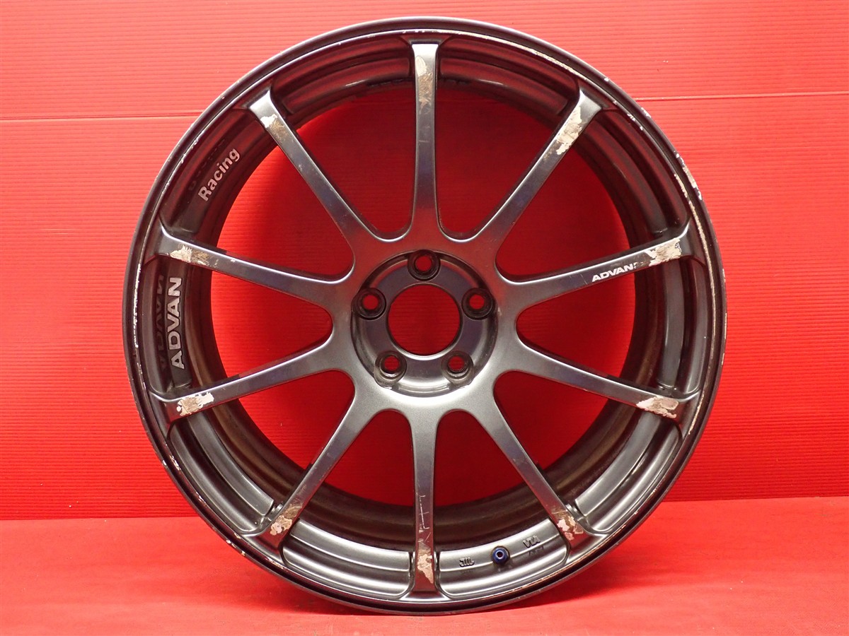 ADVAN(アドバン) レーシング RS 8Jx18 +45 5/100 ガンメタ系|中古タイヤ・ホイールの太平タイヤ