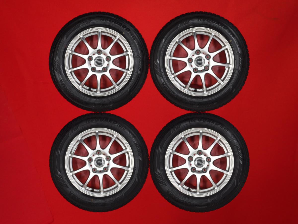 ヨコハマ アイスガード 6 iG60 YOKOHAMA iceGUARD 6 iG60 185/65R15 88Q 10スポークタイプ 1P 6Jx15 +53 5/114.3 シルバー(銀色)系 フリード ハイブリッド フリードプラス フリード｜中古タイヤ・ホイールの太平タイヤ