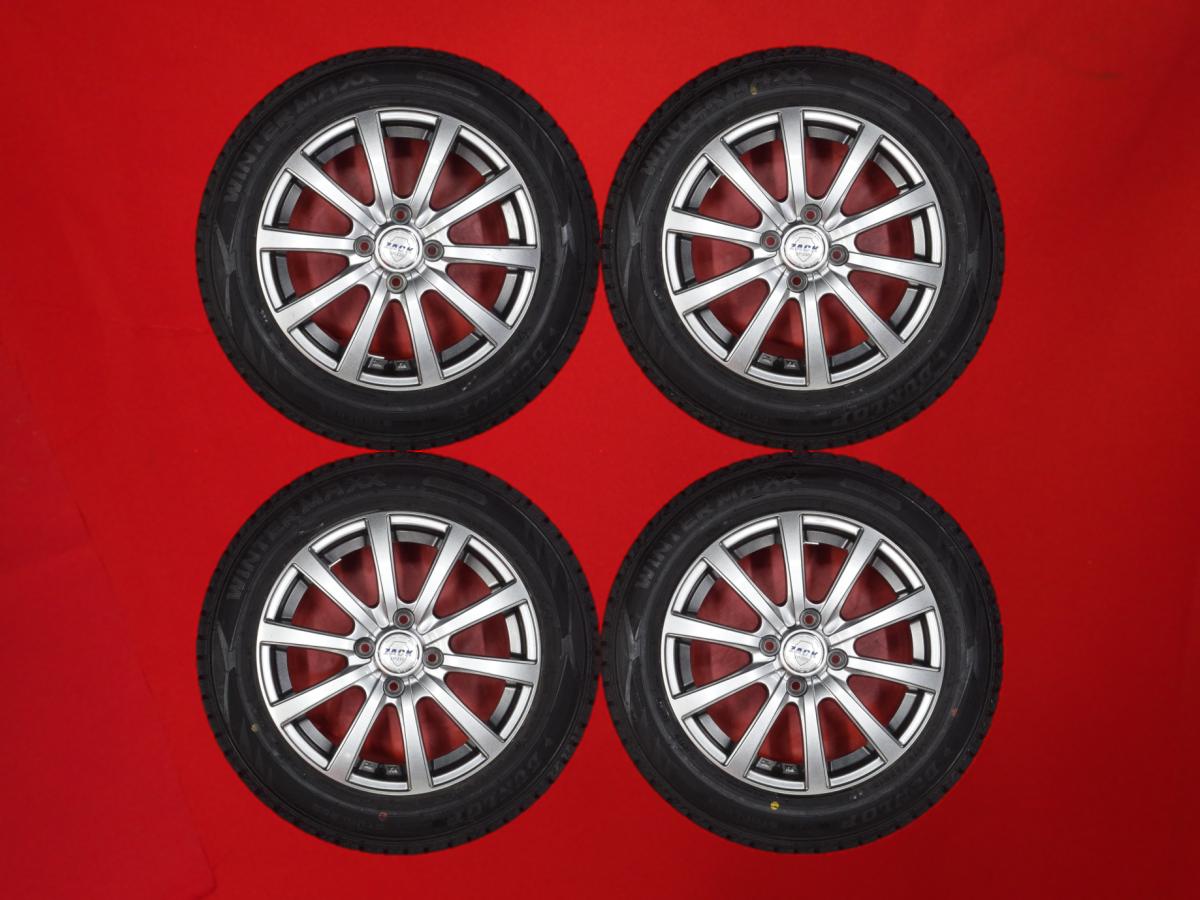ダンロップ ウィンターマックス 02 WM02 DUNLOP WINTER MAXX 02 WM02 175/65R15 84Q 10スポークタイプ 1P 5.5Jx15 +50 4/100 ガンメタ系 フィット インサイト スイフト フィット ハイブリッド フィット シャトル|中古タイヤ・ホイールの太平タイヤ