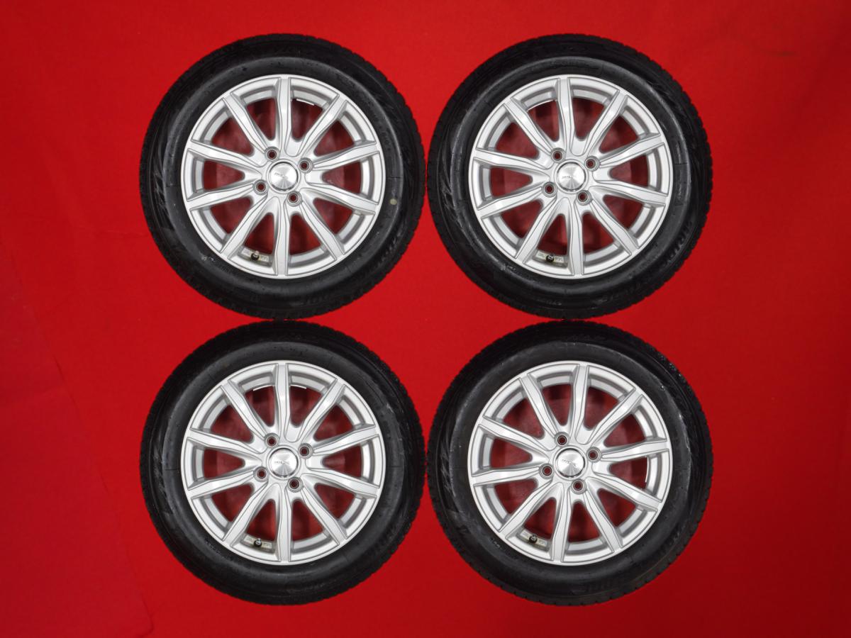 ブリヂストン ブリザック VRX2 BRIDGESTONE BLIZZAK VRX2 165/65R15 81Q 10スポークタイプ 1P 5.5Jx15 +42 4/100 シルバー(銀色)系 プラッツ タフト シボレー クルーズ ソリオ プリウス デリカ D:2|中古タイヤ・ホイールの太平タイヤ