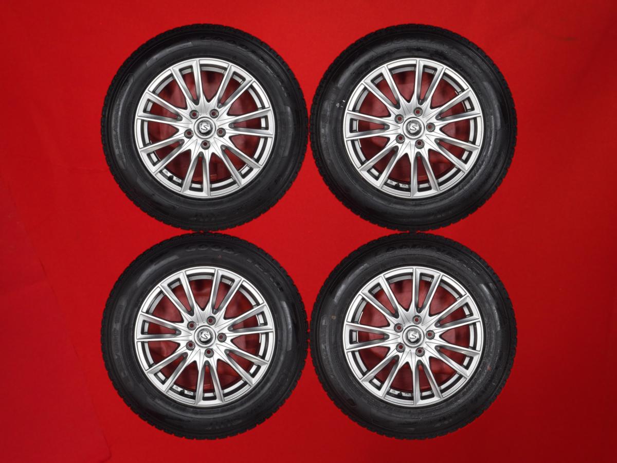 グッドイヤー アイスナビ SUV GOODYEAR ICENAVI SUV 225/65R17 102Q 7Wスポークタイプ 1P 7Jx17 +48 5/114.3 ガンメタ系 レガシィ アウトバック CR-V CX-5 エスクード｜中古タイヤ・ホイールの太平タイヤ