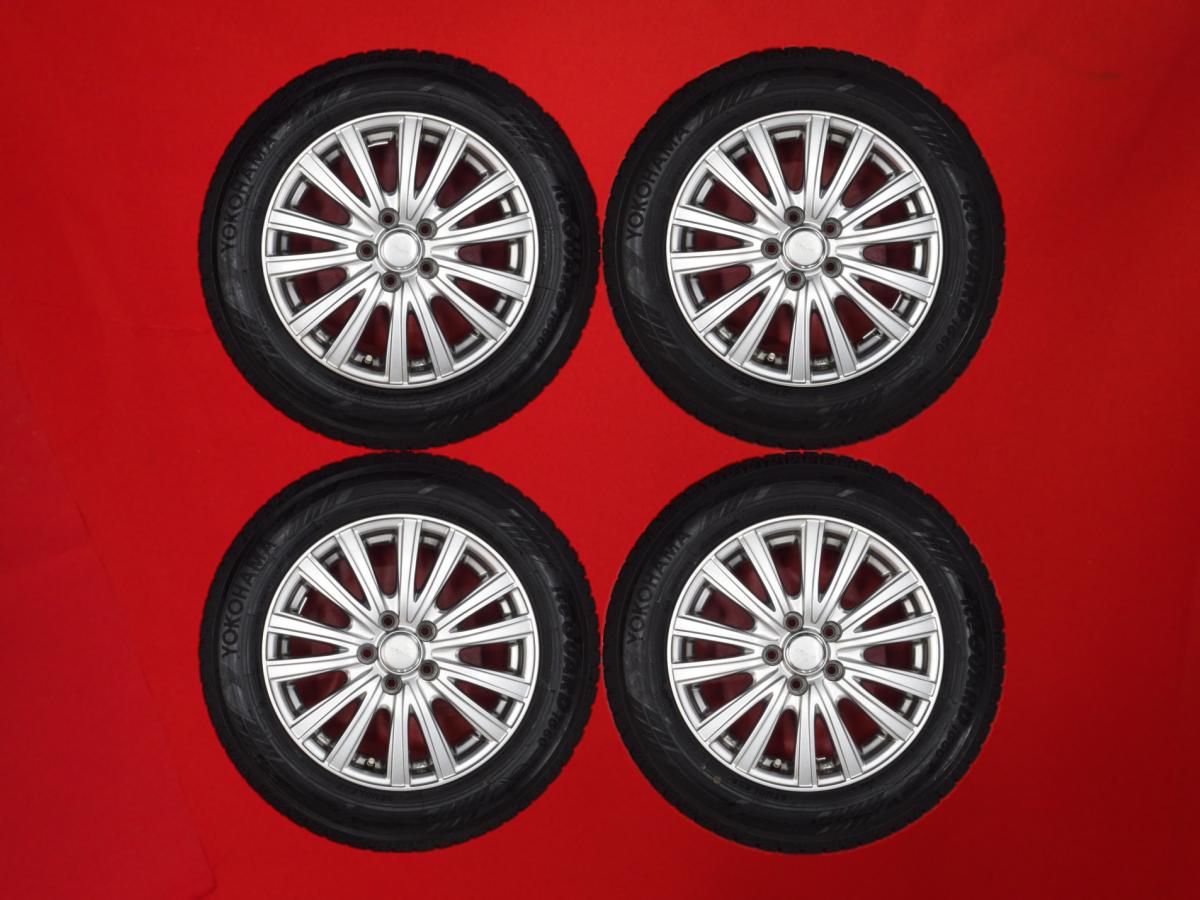 ヨコハマ アイスガード 6 iG60 YOKOHAMA iceGUARD 6 iG60 185/65R15 88Q 7Wスポークタイプ 1P 6Jx15 +43 5/100 シルバー(銀色)系 プレミオ シエンタ インプレッサ プリウス アリオン オーパ|中古タイヤ・ホイールの太平タイヤ