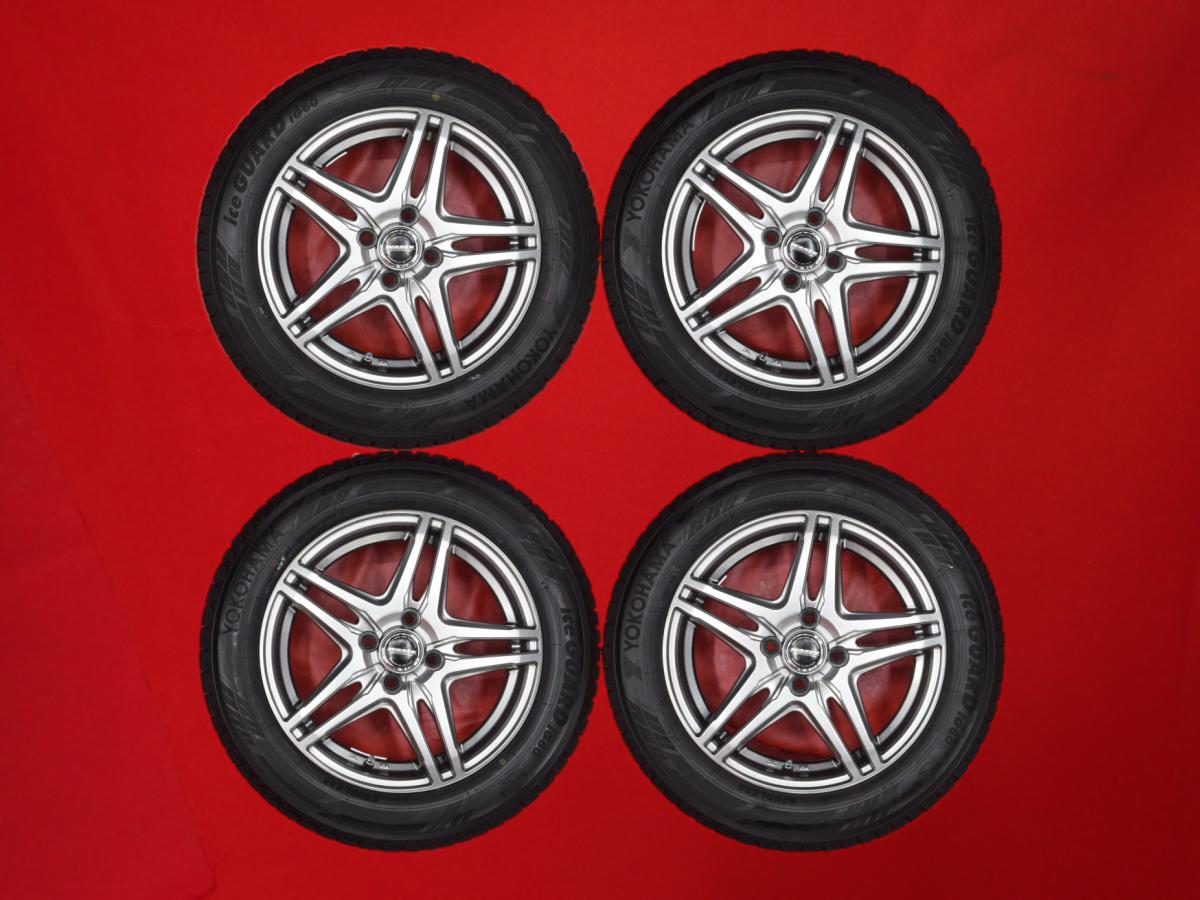 ヨコハマ アイスガード 6 iG60 YOKOHAMA iceGUARD 6 iG60 175/65R15 84Q 5Wスポークタイプ 1P 5.5Jx15 +43 4/100 ガンメタ系 イグニス フィット シャトル グレイス バレーノ インサイト カローラ スイフト フィット ハイブリッド マイクラC+C iQ アクア ヴィッツ カローラ|中古タイヤ・ホイールの太平タイヤ