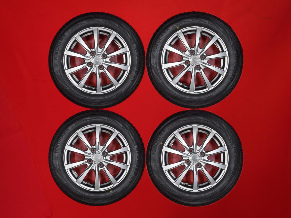 ヨコハマ アイスガード 7 iG70 YOKOHAMA iceGUARD 7 iG70 175/65R15 88Q 10スポークタイプ 1P 5.5Jx15 +42 4/100 ガンメタ系 カローラ スイフト iQ アクア ヴィッツ カローラ フィールダー キューブ カローラ アクシオ イグニス フィット フィット シャトル バレーノ グレイ|中古タイヤ・ホイールの太平タイヤ