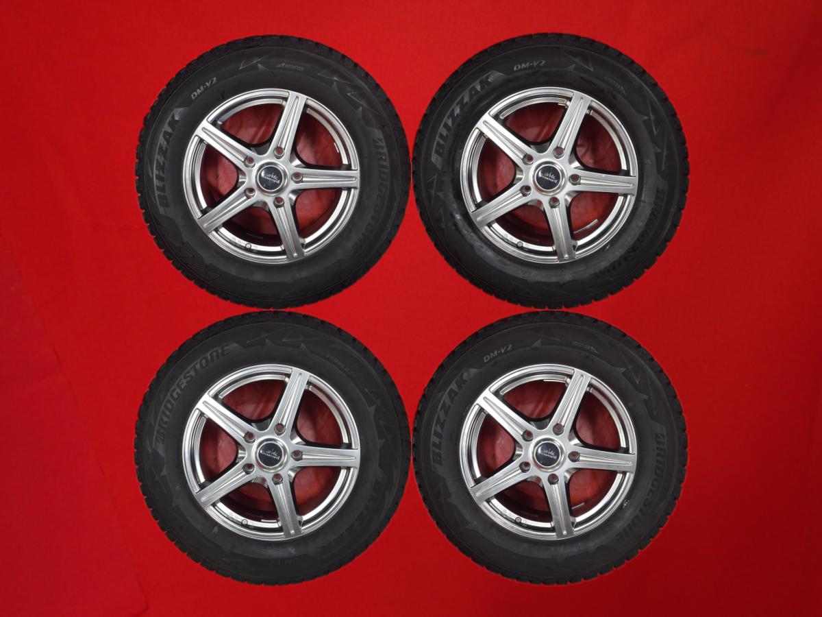ブリヂストン ブリザック DM-V2 BRIDGESTONE BLIZZAK DM-V2 285/60R18 116Q 5スポークタイプ 1P 8.5Jx18 +50 5/150 ガンメタ系 ランドクルーザー タンドラ LX570 セコイア|中古タイヤ・ホイールの太平タイヤ