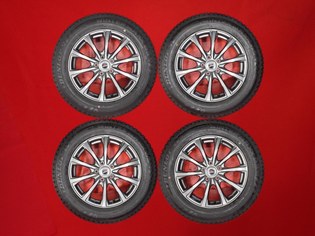 ダンロップ ウィンターマックス 03 WM03 DUNLOP WINTER MAXX 03 WM03 225/60R17 99Q 10スポークタイプ 1P 7Jx17 +48 5/114.3 ガンメタ系 ZR-V クロストレック フォレスター｜中古タイヤ・ホイールの太平タイヤ 44,330円