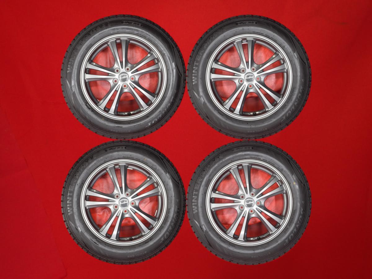 ダンロップ ウィンターマックス 02 WM02 DUNLOP WINTER MAXX 02 WM02 225/60R17 99Q 5Wスポークタイプ 1P 7Jx17 +48 5/100 ガンメタ系 レガシィ ツーリング ワゴン レガシィ アウトバック XV フォレスター｜中古タイヤ・ホイールの太平タイヤ