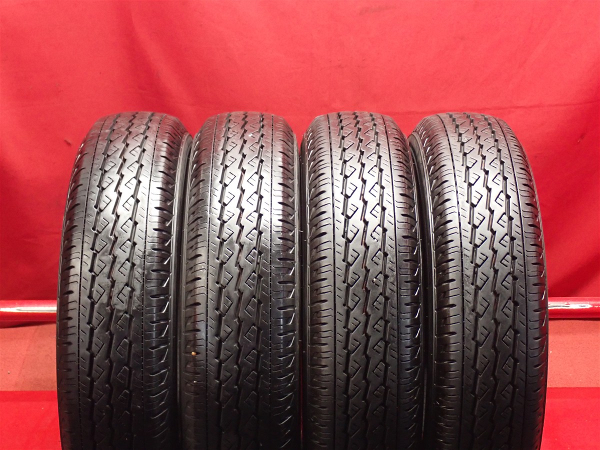 ブリヂストン V600 BRIDGESTONE V600 155/80R14 88/86N サクシード ファミリア バン プロボックス｜中古タイヤ・ホイールの太平タイヤ