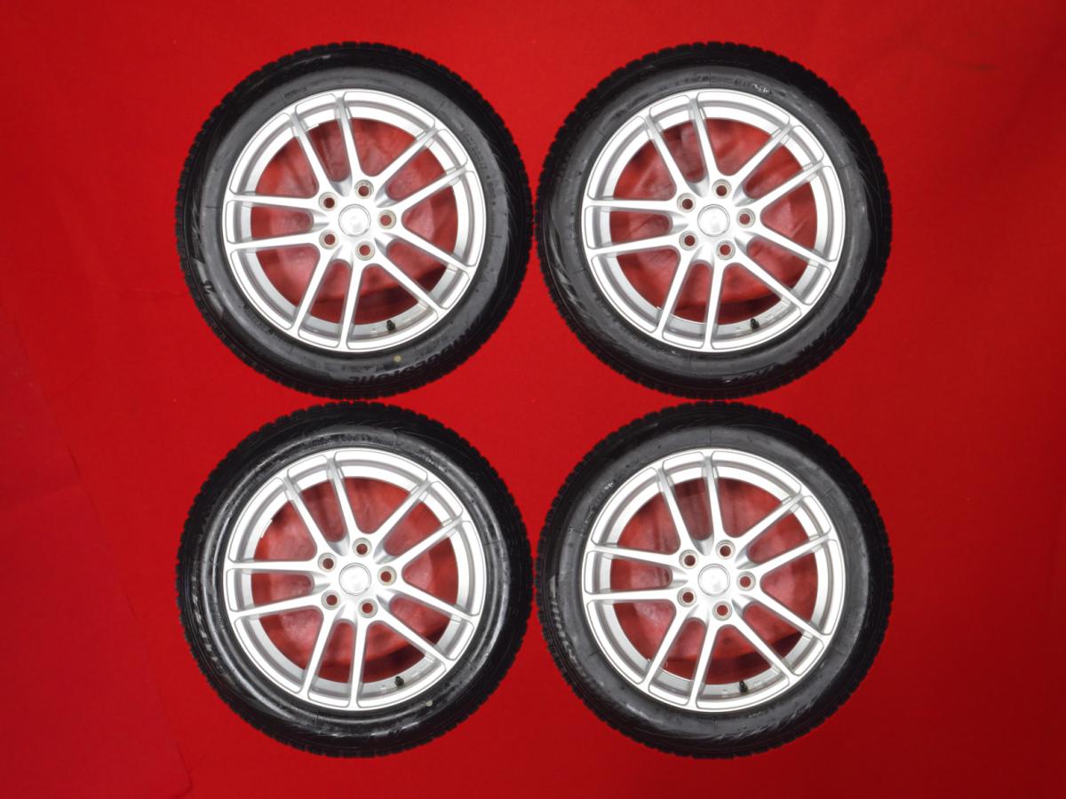 ブリヂストン ブリザック VRX2 BRIDGESTONE BLIZZAK VRX2 195/60R17 90Q 5Wスポークタイプ 1P 7Jx17 +45 5/114.3 シルバー(銀色)系 プリウス|中古タイヤ・ホイールの太平タイヤ
