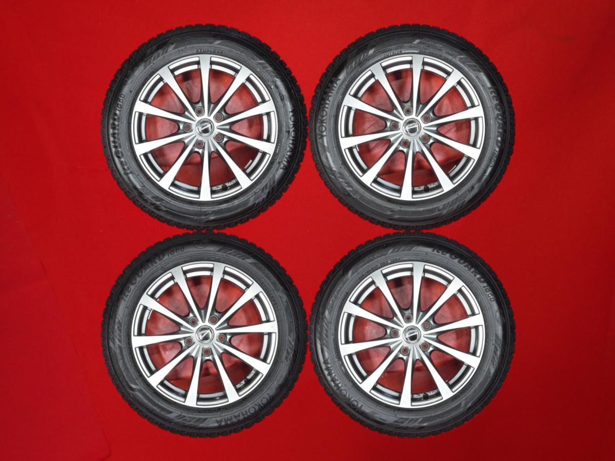 ヨコハマ アイスガード 6 iG60 YOKOHAMA iceGUARD 6 iG60 215/60R17 96Q 10スポークタイプ 1P 7Jx17 +48 5/114.3 ガンメタ系 ビーゴ エリシオン プレステージ MPV エスティマ エスティマ ハイブリッド クロスロード ラッシュ CR-V オデッセイ エルグランド エリシオン C-HR|中古タイヤ・ホイールの太平タイヤ