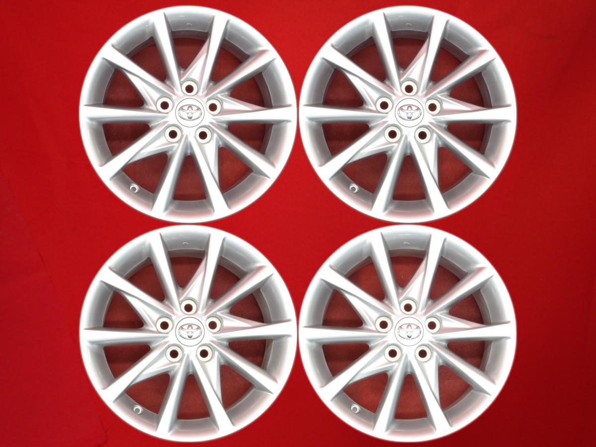 プリウスα ツーリングセレクション純正 7Jx17 +45 5/114.3 シルバー(銀色)系 プリウスα｜中古タイヤ・ホイールの太平タイヤ