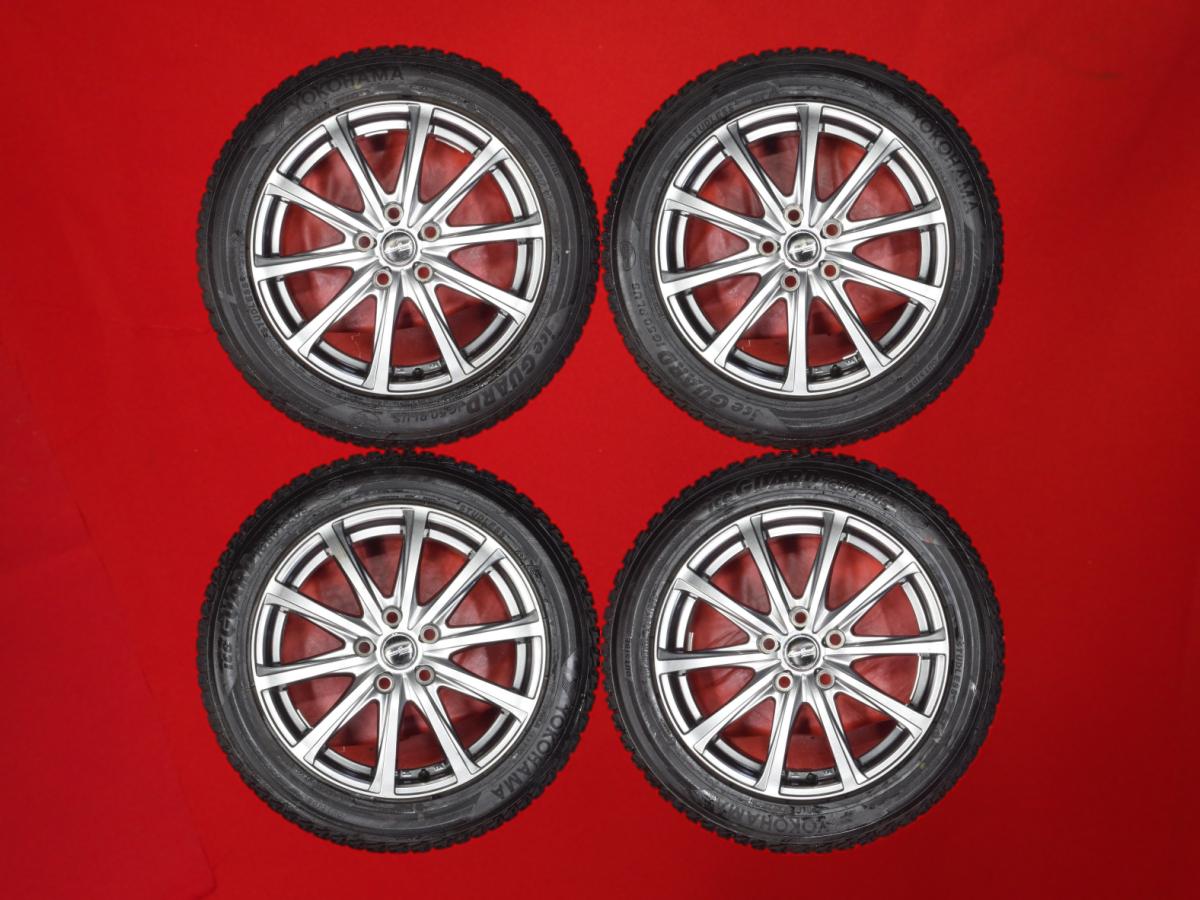 ヨコハマ アイスガード 5 プラス iG50 YOKOHAMA iceGUARD 5 PLUS iG50 215/55R17 94Q 10スポークタイプ 1P 7Jx17 +47 5/114.3 ガンメタ系 エスティマ カムリ クラウン マジェスタ クラウン ロイヤル ES330 ウィンダム プリウス｜中古タイヤ・ホイールの太平タイヤ 38,610円