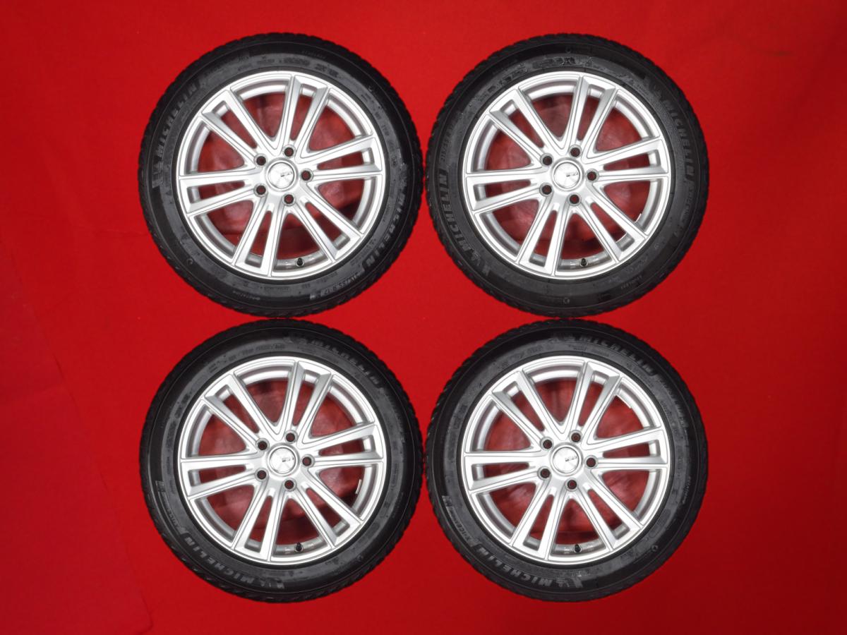 ミシュラン X-ICE SNOW MICHELIN X-ICE SNOW 215/55R17 98H 6Wスポークタイプ 1P 7Jx17 +48 5/114.3 シルバー(銀色)系 エスティマ ハイブリッド ウィンダム エスティマ SX4 Sクロス エスクード CX-3 ヴェゼル アルティス カムリ クラウン ロイヤル ディアマンテ オデッセイ|中古タイヤ・ホイールの太平タイヤ
