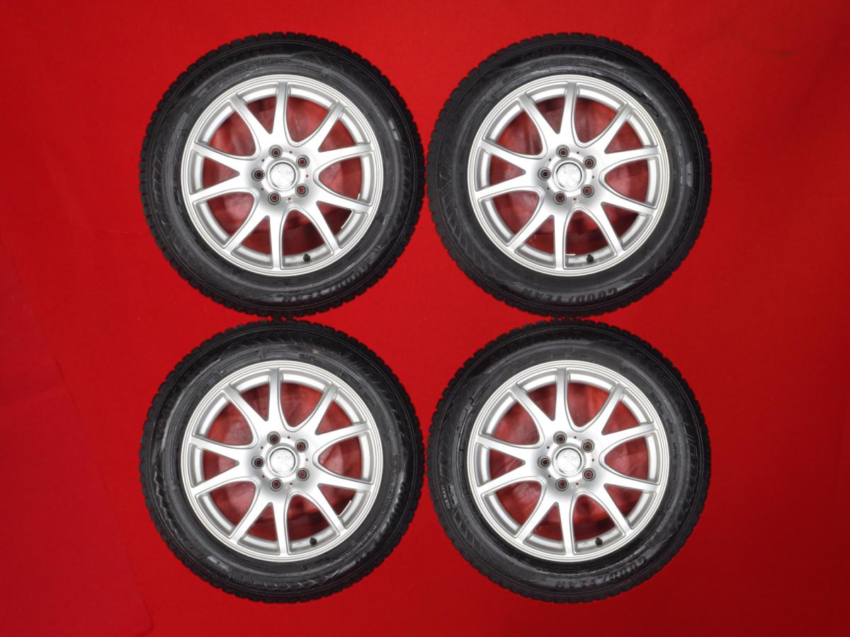 グッドイヤー アイスナビ 8 GOODYEAR ICENAVI 8 215/60R17 96Q 5Wスポークタイプ 1P 7Jx17 +40 5/114.3 シルバー(銀色)系 MPV エクストレイル エスティマ UX200 ヴェルファイア デュアリス プレサージュ UX250h C-HR カローラ クロス エルグランド アルファード エスティマ|中古タイヤ・ホイールの太平タイヤ