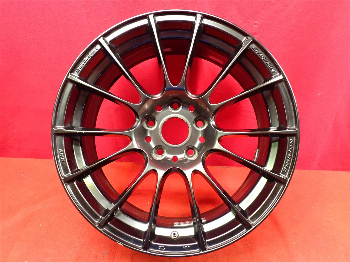 ウェッズスポーツ SAー72R 7.5Jx18 +45 5/114.3 ハイパーブラック|中古タイヤ・ホイールの太平タイヤ