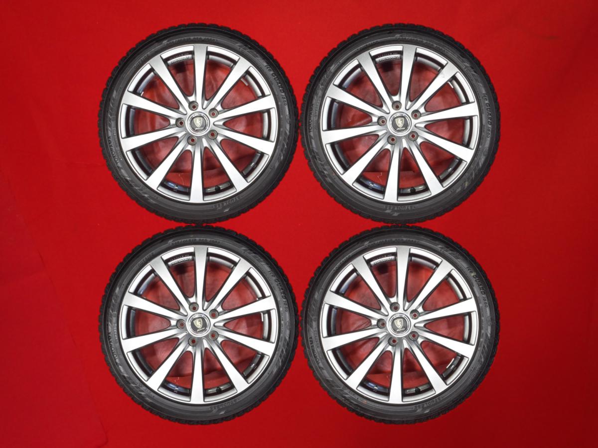 ヨコハマ アイスガード 6 iG60 YOKOHAMA iceGUARD 6 iG60 245/40R18 93Q 10スポークタイプ 1P 8Jx18 +35 5/114.3 ガンメタ系 SC430 ランサー エボリューション IX ソアラ ランサー エボリューション X GTO|中古タイヤ・ホイールの太平タイヤ