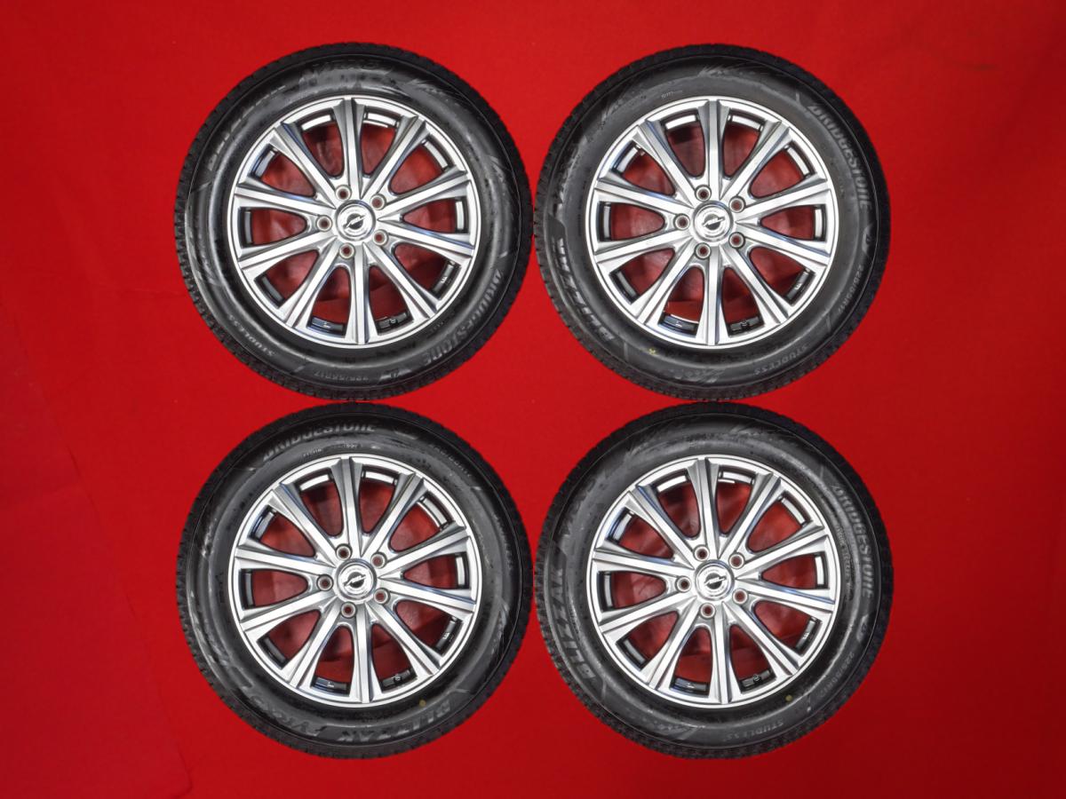 ブリヂストン ブリザック VRX3 BRIDGESTONE BLIZZAK VRX3 225/55R17 97Q 10スポークタイプ 1P 7Jx17 +40 5/114.3 ガンメタ系 フーガ アルファード シーマ|中古タイヤ・ホイールの太平タイヤ