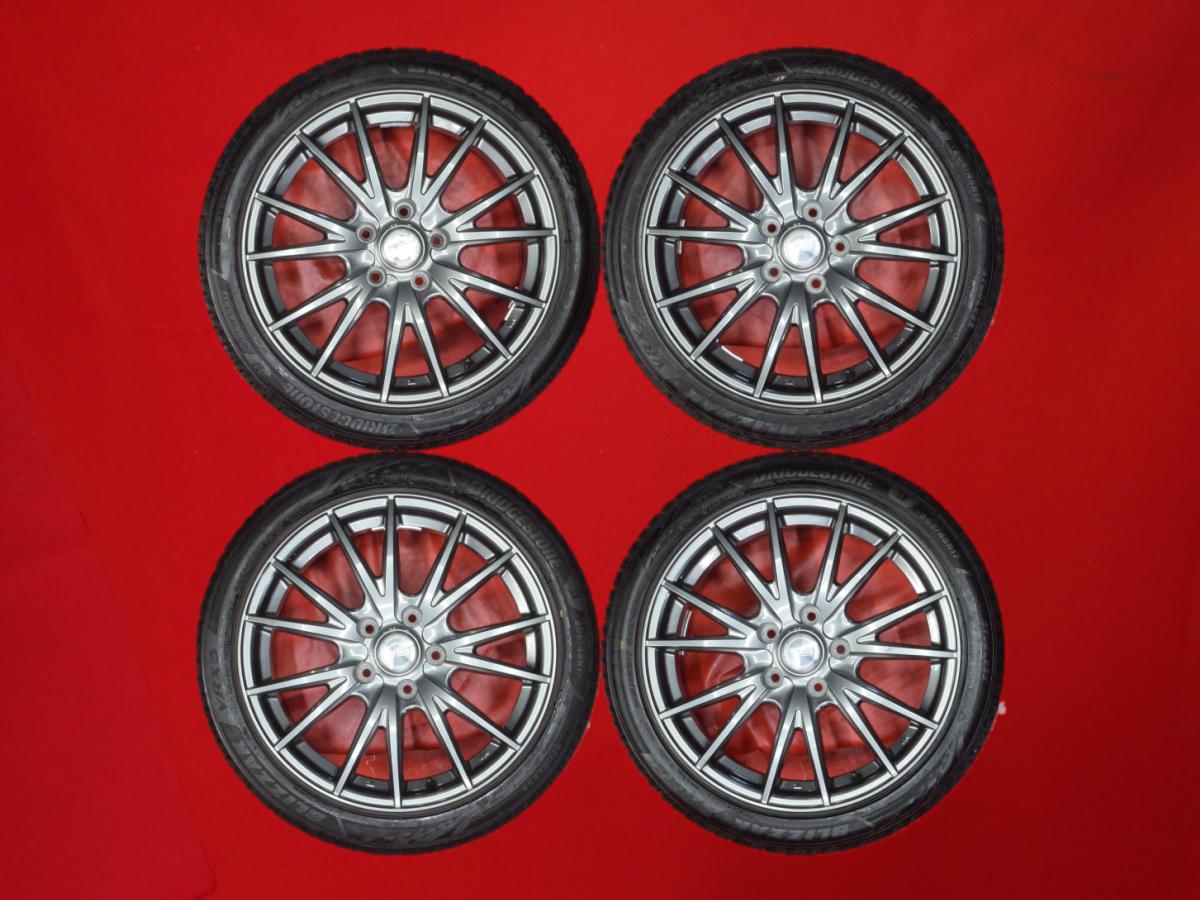 ブリヂストン ブリザック VRX3 BRIDGESTONE BLIZZAK VRX3 205/45R17 84Q 7Wスポークタイプ 1P 7Jx17 +40 5/114.3 ガンメタ系|中古タイヤ・ホイールの太平タイヤ