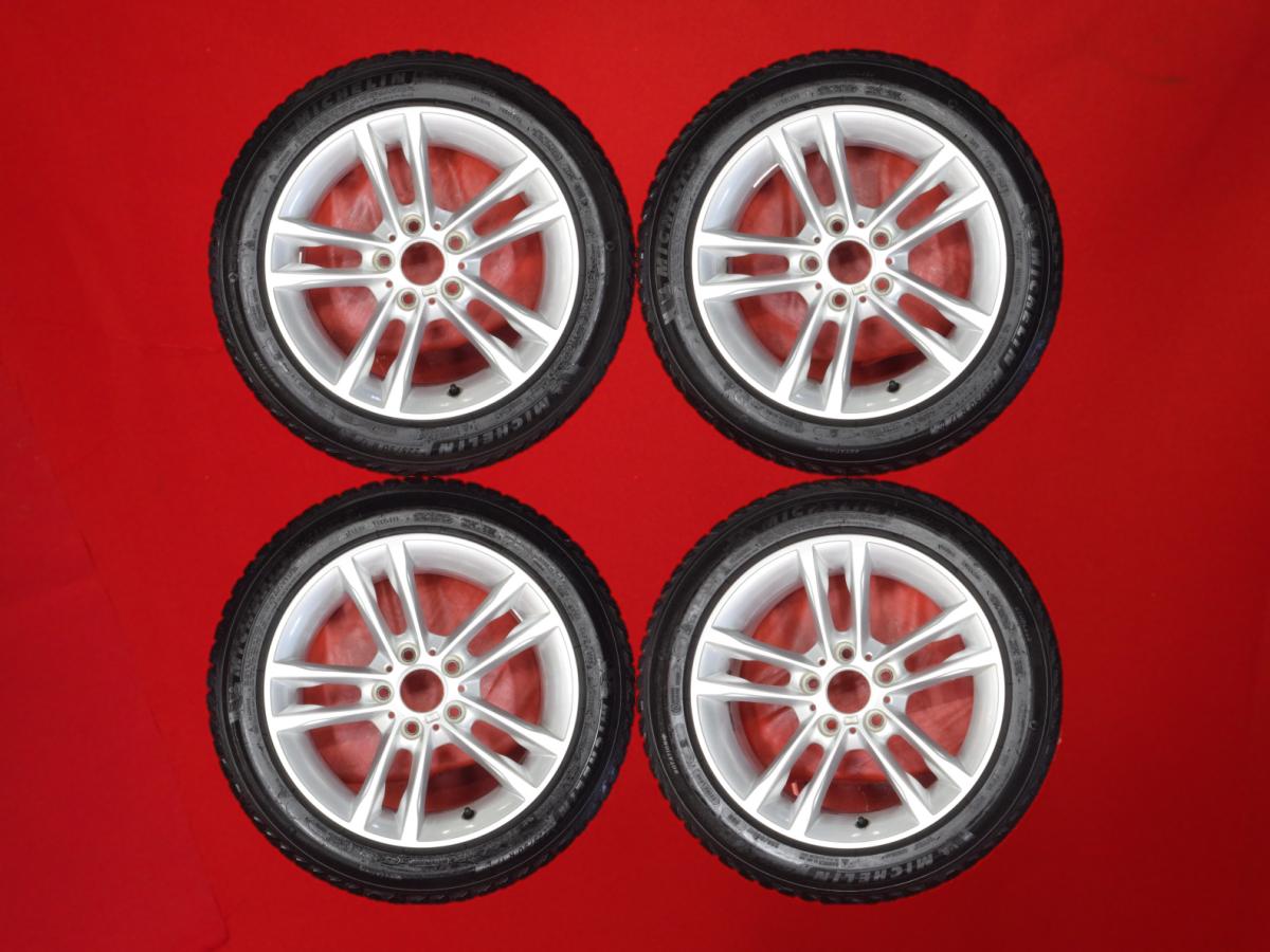 ミシュラン X-ICE SNOW MICHELIN X-ICE SNOW 225/50R17 98H 5Wスポークタイプ 1P 7.5Jx17 +37 5/120 シルバー(銀色)系 3シリーズ セダン 3シリーズ ツーリング｜中古タイヤ・ホイールの太平タイヤ 45,045円